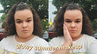 get ready with me // everyday summer makeup routine! (glowy makeup)