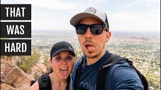 Hiking Camelback Mountain + Our Last Day in Arizona | Arizona Day 5