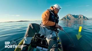 Halibuts in SIGHT. Can we catch this monster from the kayak? UpNorth 3.0 (2)