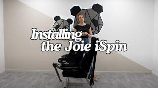 How to install the Joie iSpin 360 car seat