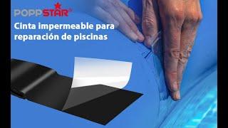 Poppstar - Cinta adhesiva impermeable para reparación de piscinas, tuberías, mangueras y mucho más