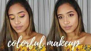 MAQUILLAJE TONOS CALIDOS | COLORFUL MAKEUP | Mayra Serna