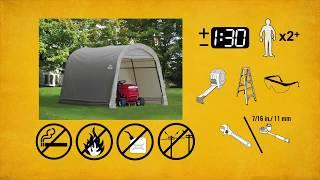 ShelterLogic RoundTop Shelter - KitSuperStore.com