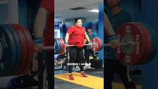 ‘How to make heavy weight look like light weights’ - with Li Wenwen.