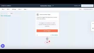 HubSpot Demo - Lead Nurturing Workflow