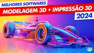 (2024) 5 Programas de MODELAGEM 3D FANTÁSTICOS P/ Impressão 3D