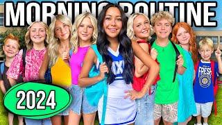  FiRST DAY of SCHOOL *2024* MORNiNG ROUTiNE w/ My 10 KiDS!