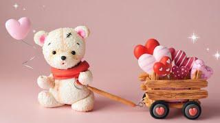 Teddy Bear Tutorial | Valentines Day Craft | Teddy with Jenna Air Dry Clay