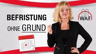 Sachgrundlose Befristung des Arbeitsvertrags: Das müssen Sie jetzt wissen! | Betriebsrat Video