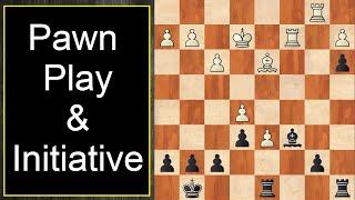 Chess Lesson | Pawn Play and Initiative | Pawn Breaks | Coach Kestony