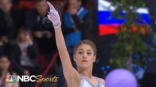 Kostornaia leads after terrific short program in Grenoble | NBC Sports