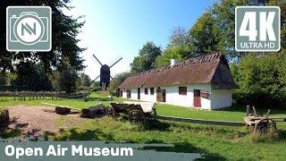 4K Virtual Tour - Open Air Museum - A walk trough 350 years of historie in Danish farmer folklore‍