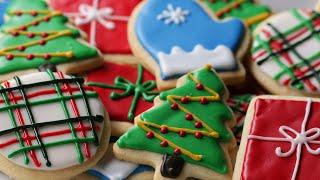 Shortbread Cut-Out Cookies With Royal Icing