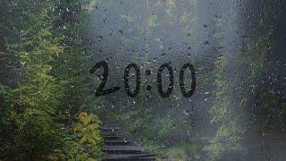 20 Minute timer with rain sounds