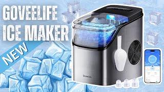 You Won't Believe How Fast This GoveeLife Smart Countertop Ice Maker 1S Works! Ice cubes 3 sizes