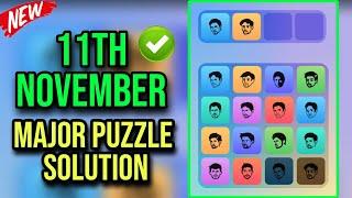 11 November Major puzzle durov Solved Today | Major Daily combo card 11 November Major puzzle durov