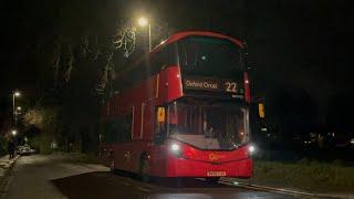 FRV. Go Ahead London Route 22. Putney Common - Oxford Circus. Wright Gemini 3 B5LH WHV125 (BV66 VJU)