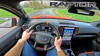 2023 FORD RANGER RAPTOR 3.0 V6 BiTurbo - POV Test Drive