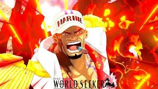 Akainu full fight (one piece world seeker)