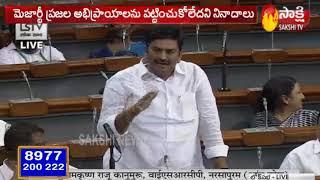 Narasapuram YSRCP MP Raghuram Krishnam Raju Speech @ Lok Sabha | Sakshi TV