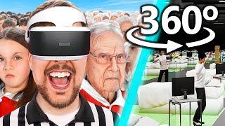 360° POV! - Mr.Beast's "Ages 1-100 Fight for $500K" in VR / 4K