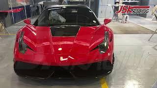 FERRARI 458 ITALIA AND SPIDER TUNING MISHA DESIGNS STYLE CARBON FIBER BODYKITS