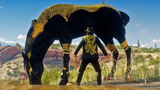 The Best Tamer Spots and Tames a Legendary Black & Gold Egyptian Horse in the Desert