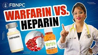  Here we go with our first video: Heparin versus Warfarin! 