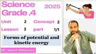 Science | Grade 4 | U 2 C 2 Lesson 3 | Forms of potential and kinetic energy |1/1 1st