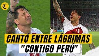 LAPADULA, entre lágrimas, canta "CONTIGO PERÚ" en el ESTADIO NACIONAL tras victoria ante PARAGUAY