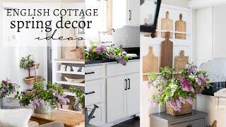 8 English Cottage Inspired SPRING Decor Ideas!