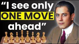 Capablanca Teaches Us How To Think Like a Chess Genius