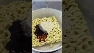 eating expensive instant ramen ‍