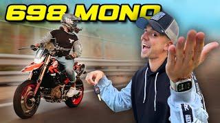 FA CAGARE O È UNA BOMBA? Ducati HYPERMOTARD 698 MONO - Test Drive