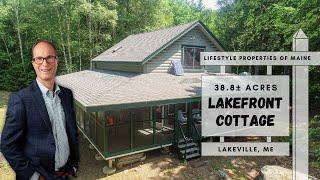 SOLD Lakefront Cottage on 38.8± Acres | Maine Real Estate