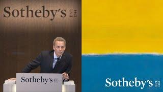 Mark Rothko Masterpiece Sold for $253 Million HKD, Sets New Record in Asia | Sotheby’s