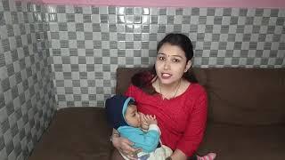 New hot breastfeeding village mom Indian vlog | Desi Bhabhi Indian mom baby breast feeding vlog 11