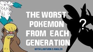 Worst Pokemon From Each Gen