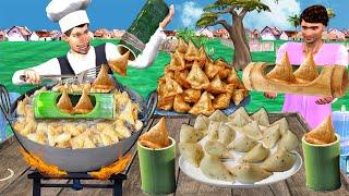 लालची समोसा वाला Greedy Bamboo Samosa Wala Street Food Tasty Samosa Hindi Kahani Hindi Moral Stories