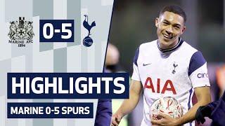 HIGHLIGHTS | MARINE 0-5 SPURS | Vinicius, Lucas and Devine on target!