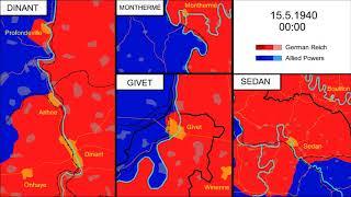 Battles of Sedan, Dinant, Givet and Monthermé 1940, Every Hour [German crossing of the Meuse]