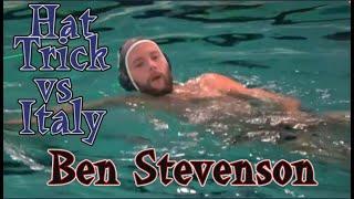 Ben Stevenson USA Hat Trick vs Italy 22 water polo