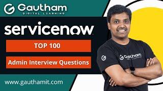 Servicenow Interview Questions and Answers for Experienced | Most Asked Interview Questions