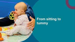 Help your baby move (3/4): From sitting to tummy