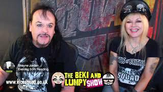 UK Punk Rockers Vice Squad : Beki & Lumpy Show 25th July 2020. British Rock Show