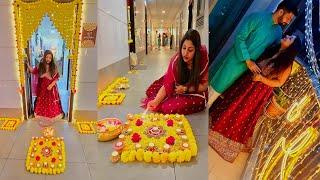 Diwali Celebrations In Dubai || Bahut Dhoom Dham Se Manaya Diwali || Decorations Firecrackers 