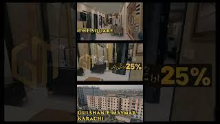 READY TO MOVE FLATS IN KARACHI ON INSTALLMENTS | APARTMENT FOR SALE IN KARACHI  #shorts