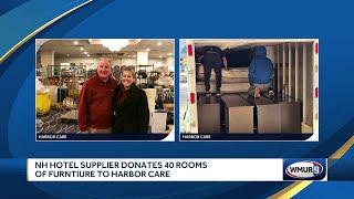 New Hampshire hotel supplier donates 40 rooms of furniture to Harbor Care