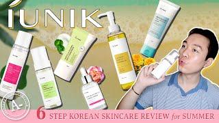 iUNIK Korean Skincare Review - Cleanser, Toner, Sunscreen & more (oily skin)  6 Step K-Beauty