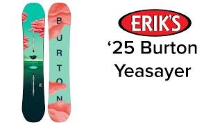 2025 Burton Yeasayer Women's Snowboard